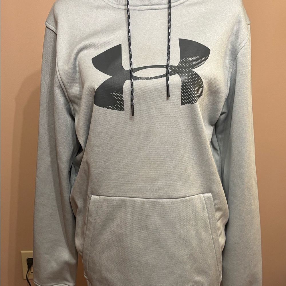 Under Armour Light Gray Pullover Hoodie